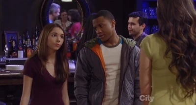 Molly and T.J. confront Connie's agent (2013)