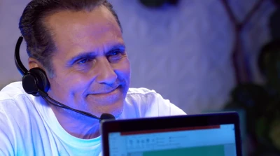 Sonny is pleased with the donations and grateful to his father's caretakers