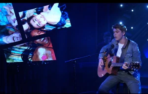 Cameron performs at the Ball