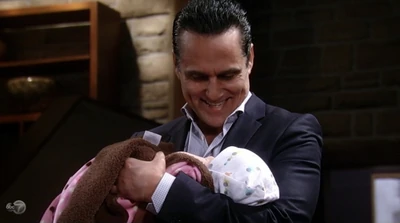Uncle Sonny holds Scout
