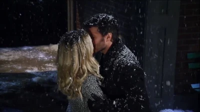 Christmas kiss