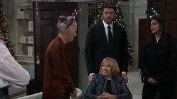 Monica's final appearance at Christmas 2023.