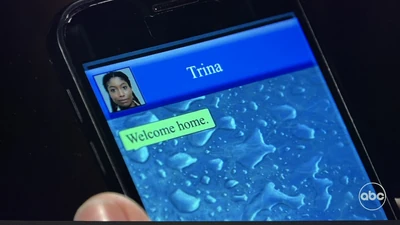 Spencer happily receives the text (2022)