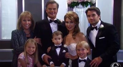 At his Nona and Ned's wedding