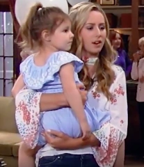 With Josslyn at Nelle's baby shower