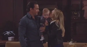 Nikolas with sister Lulu and her son Rocco