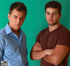 Brothers Michael and Morgan