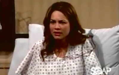 Elizabeth in the hospital after the hostage crises