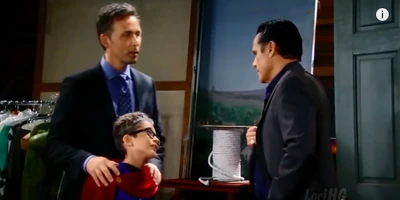 Sonny stops Valentin from taking Spencer