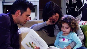 Patrick and Robin with young daughter Emma