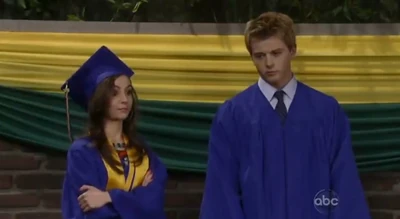 Siblings Kristina and Michael graduate