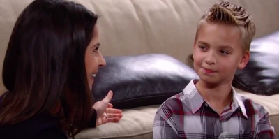 Jake and Sam: telling Sam about the secret he's keeping