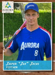 Aurora Media baseball card - Jasper Jacks