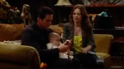 Aiden with his mom and uncle