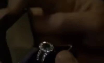 Laura's engagement ring from Stefan (1990s)