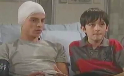 Michael and his brother, Morgan reunite