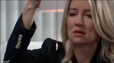 Nina cries over her daughter Nelle's half heart necklace