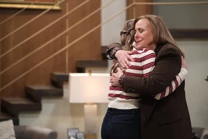 Laura hugs Charlotte (2025)