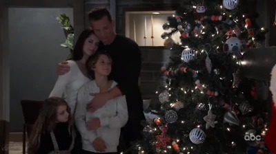 Scout with her family on Christmas Eve (2019)
