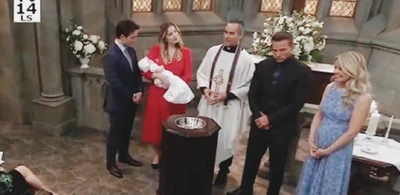 Family and friends gather for Daisy's Christening (2025)