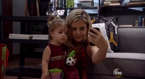 Maxie and her daughter Georgie