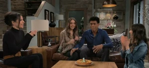 The Davis girls and T.J. celebrate the "Tolly" anniversary (2023)