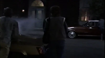 Outside the front entrance (1988)