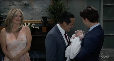 Michael with Daisy and his parents (2025)