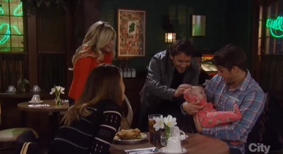 Avery meets her big brother, Dante (siblings Avery and Dante)