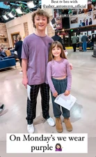 Danny & Scout - Cassadine-Quartermaine kids - BTS (2024)