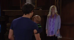 The ghost of Alison watches her son (2013)