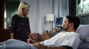 Nathan lies and says that Claudette was his dog