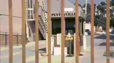 A visitor at Pentonville (2023)