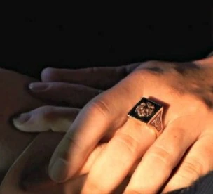 Nikolas wearing the Cassadine Ring (2018)