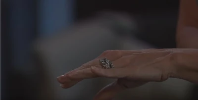 Carly's engagement ring from Sonny (2021)