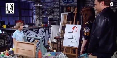 Jason and Elizabeth get Jake from Franco's art studio