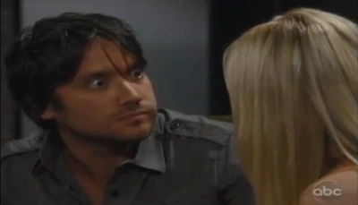 Lulu tells Dante that she is pregnant (2012)