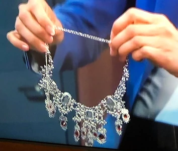 Britt's Diamond necklace inherited from Peter (2022)