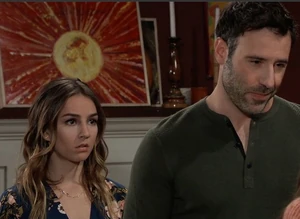 Kristina and Shiloh at the DoD house