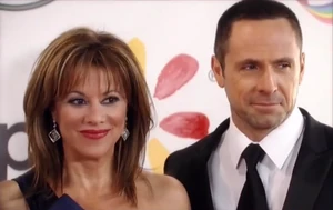 Alexis and Julian on the red carpet