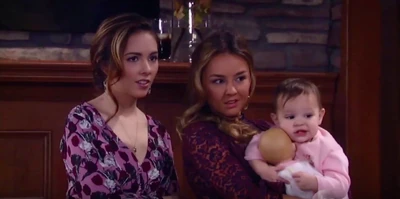 Avery with her big sister, Kristina and cousin, Molly