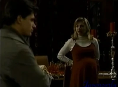 Carly and A.J. during her pregnancy