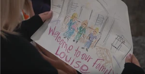 Georgie's drawing for Louise (2021)