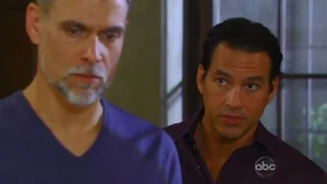 Stavros and his son, Nikolas