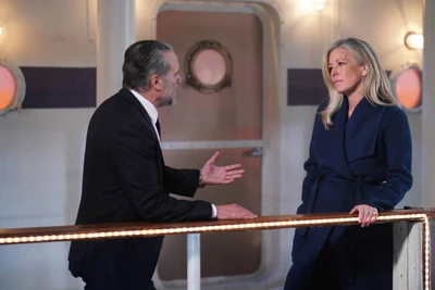 Sonny and Carly on the deck at the memorial (2021)