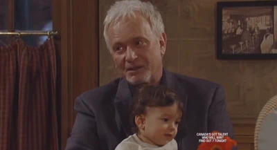 Aiden and grandpa Luke