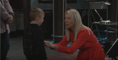 Nina and Wiley spend their first time together as grandmother and grandson (2021)