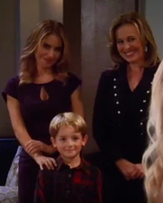 Olivia with her grandson Rocco and his other grandma Laura