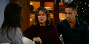 Julian and Alexis try to comfort Sam