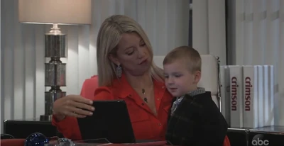 Grandmother and grandson quality time (2021)